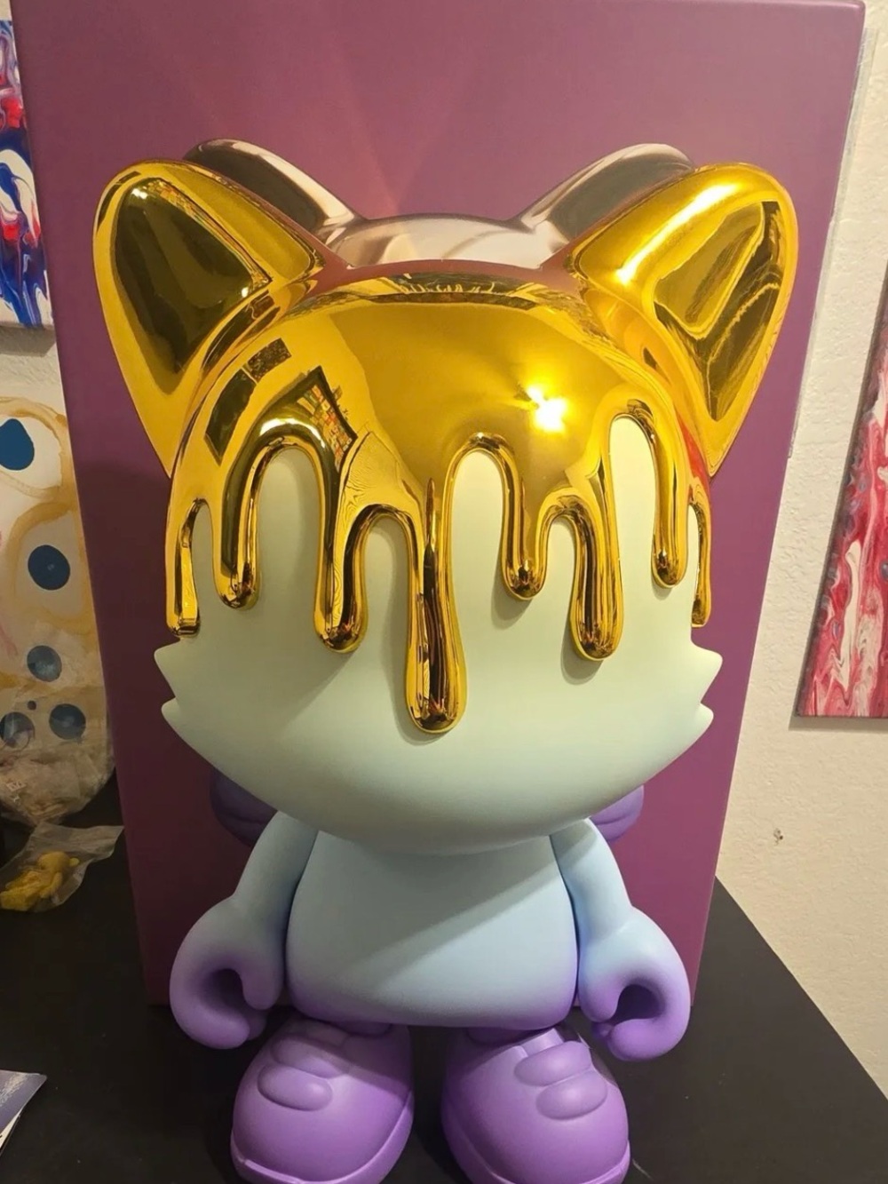 Shadow Drop Gold Chrome Drip 15 Inch
UberJanky Superplastic Vinyl Figure